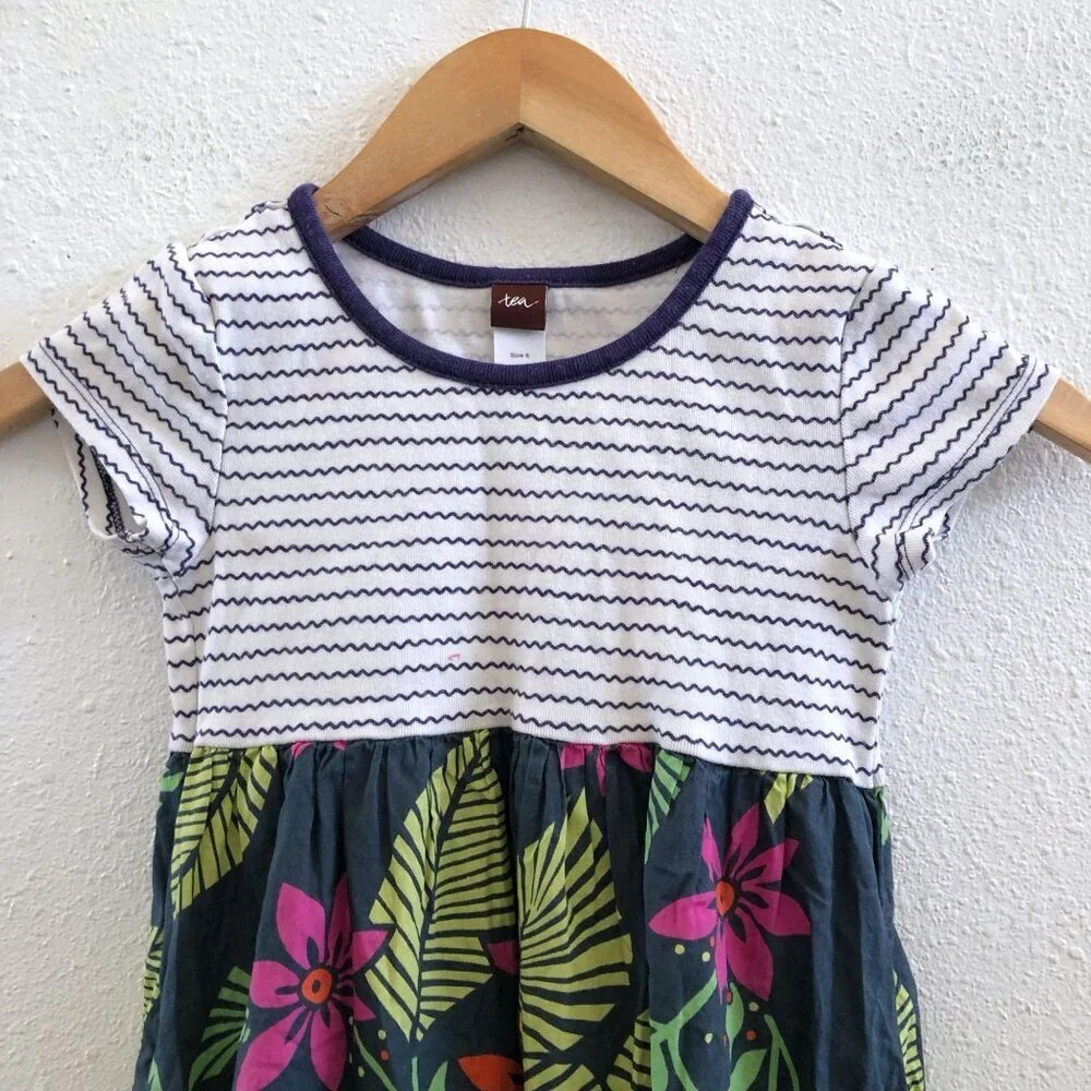 TEA‎ COLLECTION Short Sleeves Dress Size 6